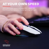 Trust GXT 110 Felox Draadloze Gaming Muis met LED-verlichting Wit, RGB | 800 - 4800 dpi