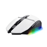 Trust GXT 110 Felox verlichte draadloze gaming-muis Wit, RGB | 800 - 4800 dpi