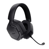 Trust GXT 493PS Carus Draadloze PS5-headset over-ear gaming headset Zwart, Pc, PlayStation 4, PlayStation 5, Nintendo Switch, mobiel