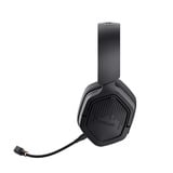 Trust GXT 493PS Carus Draadloze PS5-headset over-ear gaming headset Zwart, Pc, PlayStation 4, PlayStation 5, Nintendo Switch, mobiel