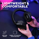 Trust GXT 493PS Carus Draadloze PS5-headset over-ear gaming headset Zwart, Pc, PlayStation 4, PlayStation 5, Nintendo Switch, mobiel