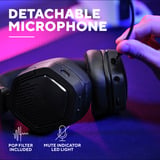 Trust GXT 493PS Carus Draadloze PS5-headset over-ear gaming headset Zwart, Pc, PlayStation 4, PlayStation 5, Nintendo Switch, mobiel