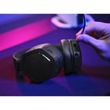 Trust GXT 493PS Carus Draadloze PS5-headset over-ear gaming headset Zwart, Pc, PlayStation 4, PlayStation 5, Nintendo Switch, mobiel