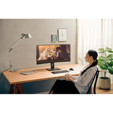 ViewSonic VA3820C UWQHD+ 21:9 Curved Monitor met USB-C Hub 38" UltraWide Zwart, 1x DisplayPort, 2x HDMI, 1x USB-C