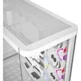 XYZ PC Gear Quantum Pro midi tower behuizing Wit | Window