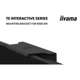 iiyama ProLite TE8613A-B1AG 85.6" 4K Ultra HD Public Display Zwart, Touch, HDMI, DisplayPort, Audio, LAN, WiFi 6, USB-C, Android 14