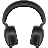 Alienware Tri-Mode draadloze gamingheadset - AW920H over-ear gaming headset Zwart, RGB led, 3,5 mm / Bluetooth 5,2 / USB-Dongle