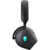 Alienware Tri-Mode draadloze gamingheadset - AW920H over-ear gaming headset Zwart, RGB led, 3,5 mm / Bluetooth 5,2 / USB-Dongle