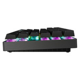 CHERRY XTRFY MX 8.2 Pro TMR RGB mechanisch gaming toetsenbord Zwart, US lay-out (QWERTY), Cherry MK Crystal, 80% (TKL)	, 8K, Hot-swap, RGB, PBT, 2.4 GHz | Bluetooth | USB