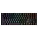 CHERRY XTRFY MX 8.2 Pro TMR, gaming toetsenbord Zwart, US lay-out, Cherry MK Crystal, 80% (TKL), 8K, Hot-swap, RGB, PBT, 2.4 GHz / Bluetooth / USB