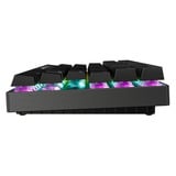 CHERRY XTRFY MX 8.2 Pro TMR, gaming toetsenbord Zwart, US lay-out, Cherry MK Crystal, 80% (TKL), 8K, Hot-swap, RGB, PBT, 2.4 GHz / Bluetooth / USB