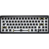 Ducky ProjectD Tinker 65 met QMK/VIA RGB mechanisch toetsenbord Zwart, US lay-out (QWERTY), 65%, Barebone. RGB leds, Hot-swappable, Gasket mount