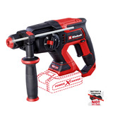 EINHELL TP-HD 18/22 D Li BL - Solo professional Accu Boorhamer Rood/zwart, Accu en oplader niet inbegrepen, Incl. opbergkoffer E-Case S-F