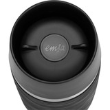Emsa Travel Mug Wave Thermosbeker Zwart/roestvrij staal, 0,36 Liter