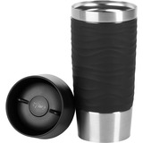 Emsa Travel Mug Wave Thermosbeker Zwart/roestvrij staal, 0,36 Liter