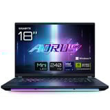 GIGABYTE AORUS MASTER 18 BYHC5EED65SP 18"  gaming laptop Zwart | Core Ultra 9 275HX | RTX 5080 | 32 GB | 1 TB + 1 TB SSD