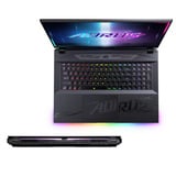 GIGABYTE AORUS MASTER 18 BYHC5EED65SP 18"  gaming laptop Zwart | Core Ultra 9 275HX | RTX 5080 | 32 GB | 1 TB + 1 TB SSD
