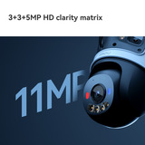 Imou Cruiser Triple beveiligingscamera Wit, 11MP (3840×2160), Wifi 6