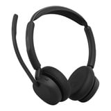 Jabra Evolve3 45 UC on-ear headset Zwart, USB-A with Dongle, Bluetooth 5.3