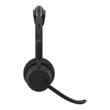 Jabra Evolve3 45 UC on-ear headset Zwart, USB-A with Dongle, Bluetooth 5.3