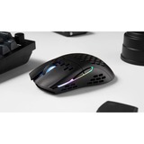 Keychron M1-A3 Wireless Mouse Zwart, 100 - 26.000 DPI, 2.4 GHz / Bluetooth / Type-C