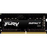 Kingston FURY 8 GB DDR4-2666 laptopgeheugen Zwart, KF426S15IB/8, Impact