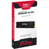 Kingston Renegade G5 8 TB SSD Zwart, PCIe 5.0 x4, NVMe, M.2 2280