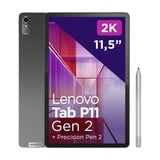 Lenovo Tab P11 (2nd Gen) 11.5" tablet Grijs | Android 12 | 128 GB | Wi-Fi 6E