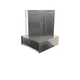 MediaRange CD Slimcase black sleeve 100 stuks, Bulk