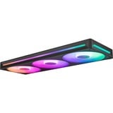 NZXT F360 RGB CORE case fans Zwart, 3 stuks, 360 x 120 x 26 mm