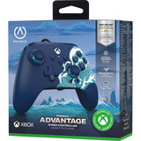 PowerA Advantage controller met kabel voor de Xbox Series X|S - Watergolf Azuurblauw, Xbox Series X|S, Xbox One, Pc
