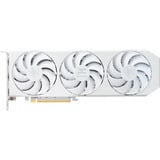 PowerColor Radeon RX 9060 XT Hellhound Spectral White 16G grafische kaart Wit, RDNA4, GDDR6, 2x DisplayPort, 1x HDMI 2.1