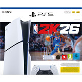 Sony Interactive Entertainment PlayStation 5 Slim - NBA 2K26-bundel spelconsole Wit/zwart