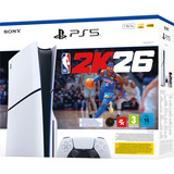 Sony Interactive Entertainment PlayStation 5 Slim - NBA 2K26-bundel spelconsole Wit/zwart