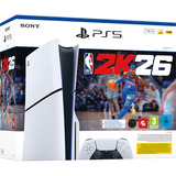 Sony Interactive Entertainment PlayStation 5 Slim - NBA 2K26-bundel spelconsole Wit/zwart