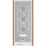 Thermaltake S370 WS Snow midi tower behuizing Wit | 2x USB-A | 1x USB-C | Tempered Glass