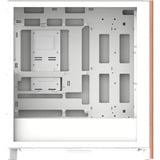 Thermaltake S370 WS Snow midi tower behuizing Wit | 2x USB-A | 1x USB-C | Tempered Glass