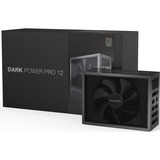 be quiet! Dark Power Pro 12 modulaire 1200 watt voeding  Zwart, 10x PCIe, 10x PCIe, Full Kabel-Management