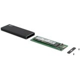 ACT Connectivity M.2 SATA SSD behuizing externe behuizing Zwart, USB-A 3.2 (5 Gbit/s)