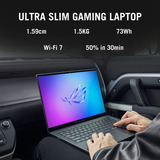 ASUS ROG Zephyrus G14 GA403UM-QS006W 14"  Copilot+ gaming laptop Grijs | Ryzen 9 270 | RTX 5060 | 16 GB | 1 TB SSD | OLED