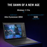 ASUS ROG Zephyrus G16 GU605CP-QR103W 16"  gaming laptop Grijs | Core Ultra 9 285H | RTX 5070 | 32 GB | 1 TB SSD