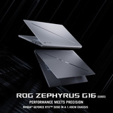 ASUS ROG Zephyrus G16 GU605CP-QR103W 16"  gaming laptop Grijs | Core Ultra 9 285H | RTX 5070 | 32 GB | 1 TB SSD