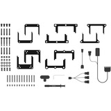 Alphacool Eisbaer Pro HPE Aurora 360 CPU AIO waterkoeling Zwart, aRGB, 4-pin PWM