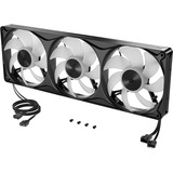 Corsair RS360 II ARGB case fan Zwart, 360 x 120 x 26 mm, PWM