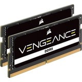 Corsair Vengeance 32 GB DDR5-5600 (2x 16 GB) laptopgeheugen Zwart, CMSX32GX5M2A5600C48, SO-DIMM