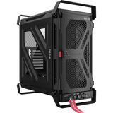 Corsair WARTHOG Airflow midi tower behuizing Zwart | 2x USB-A | 1x USB-C | Tempered Glass
