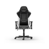 DXRacer FORMULA L Black & White PVC Leather gamestoel Zwart/wit