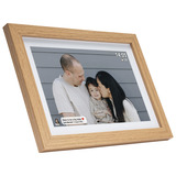 Denver PFF-1042LWMK2 Digitale fotolijst 10.1'' Houtkleur, 16 GB, USB-C, Wi-Fi