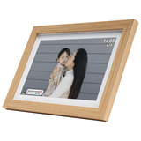 Denver PFF-1042LWMK2 Digitale fotolijst 10.1'' Houtkleur, 16 GB, USB-C, Wi-Fi