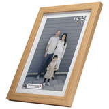 Denver PFF-1042LWMK2 Digitale fotolijst 10.1'' Houtkleur, 16 GB, USB-C, Wi-Fi